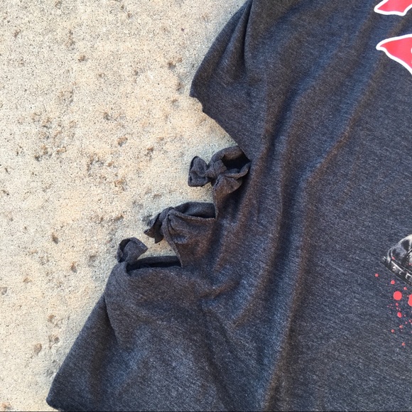 Distressed T shirt Walking Dead - Picture 3 of 4